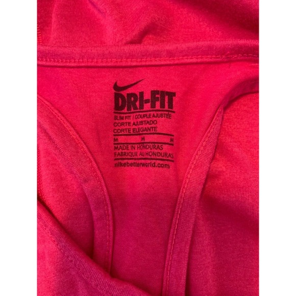 Nike women pink active tank top size Medium - Picture 3 of 8